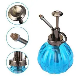 Glass Plant Water Sprayer Watering Can Pump Type Garden Flower Watering Bottle Mist Spray 201203