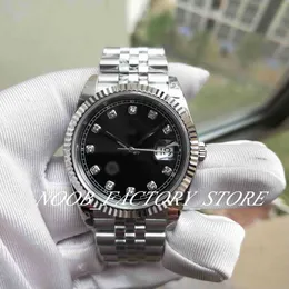 SUPE Version Watch Factory Sells BP version 41mm 126334 Ny stil Rem slät ram armbandsur 2813 Automatisk rörelse rostfritt stål