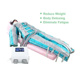 Loss Weight Heating Slimming Machine Pressotherapy Sauna Suit Presoterapia Lymphatic Drainage 3 In 1 Air Pressure Massage Machine For Body Relax