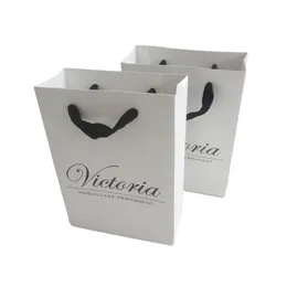 200Pcs 21156cm Deluxe Recycled Kraft Paper Wrapping With Packaging Reusable Grocery s Custom Eco Friendly Bags 220706