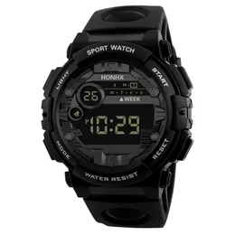 Casual Sports Men's Watches Rubber Waterproof Led Digital Date Military Sport Fitness Quartz Wrist Watch Alarm Digital Smartwatch