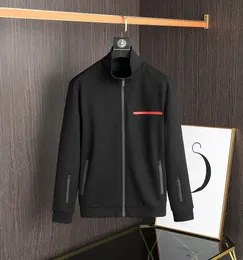 2024 가을 캐나다 북부 패션 스탠드 고리 고리 단순 스웨터 편안한 재킷 남자 의류 브랜드 로고 코트 야구 의류 판매