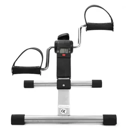 Tillbehör Folding Fitness Pedal Stepper Exercise Machine LCD Display Inomhus Cykling Bike Justerbar Motstånd Hem Gym Löpband