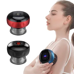 Smart Vacuum Sug Cup Cuping Therapy Massage burkar Anticellulite Massager Body Cups Laddningsbart fett Burning Slimming Device 220726