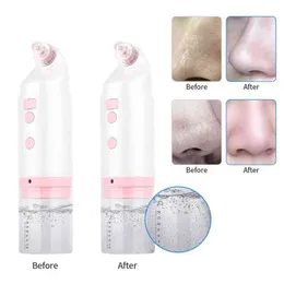 Facial Bubble Vacuum Suction With Water Cycle Deep Pore Cleaning Blackhead Ance Removal Oil Skin Care Oxygen Facial Care Tools 220514