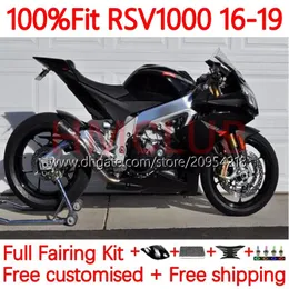 OEM Fairings dla Aprilia RSV4 RSV1000R RSV 1000 RSV-1000 R 16-19 Bodywork 162NO.144 RSV1000 R RR 16 17 18 19 RSV1000RR 2016 2017 2018 2019 Body Forma WSZYSTKO BARD