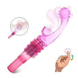 Finger Vibrator Clitoris Stimulator G Spot sexy Machine Waterproof Mini Clit Erotic Toys