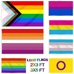 Flagi gejowskie 90x150cm Rainbow Things Duma biseksualna lesbijska panieńska flagi akcesoriów LGBT