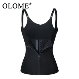 Slimming Shapewear Waist Trainer Vest Adjustable Shoulder Strap Corset Women Corrective Body Shaper Waist Cincher Tummy Control T200707