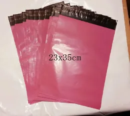 Großhandel 2022 -9x12 "Rosa Poly Bag Kunststoff Express Self Seal Mailer für Kleidung 150pcs / lot