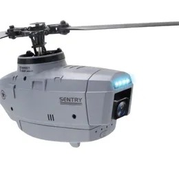 RC Electronics C127 2.4G 4CH 6-Axis Gyro Altitude Hold Localizzazione del flusso ottico Flybarless RTF Sentry Elicottero con fotocamera 720P Drone