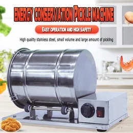 13L Commercial Pickle Machine Meat Curing Machines Electric Small Fried Chicken Hamburger Rolling Machinees 304 Stainless Steel