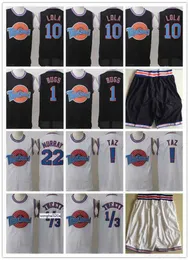 2021 Space Jersey Jam Tune Squad Looney Daffy Duck Bill Murray Lola Bugs Bunny Taz Michael James Curry Basketball Jerseys