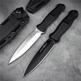 Benchmade Infi/del Fixed 133 Rak Kniv, D2 Satin Full-tang Fast Blade Tactical Outdoor Camping Självförsvar EDC Knives BM 133 601 5700 3400 4400