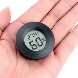 2 In1 Cigar Humidor Electronic Thermometer Hygrometer Mini LCD Digital temperatur Fuktighet Mätare Termograf inomhusinstrument