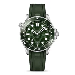 2022ss NEW MODEL GREEN GD Men Diver Mens Ceramic Bezel luxury watch Watches Origina Automatic Mechanical Movement Diver 300M master montre de luxe Wristwatches