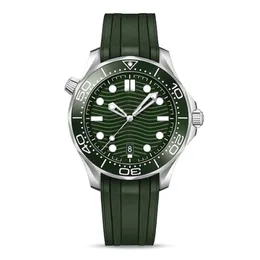 2022ss NY MODELL GRÖN GD Men Diver Herr Keramisk Bezel lyxklocka Klockor Originala Automatic Mechanical Movement Diver 300M master montre de luxe Armbandsur