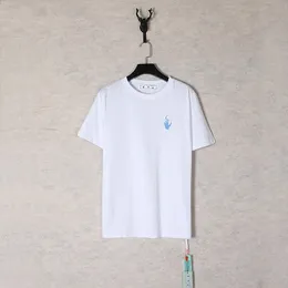 T-shirts masculinas de luxo com estampa de letras gola redonda manga curta preto branco moda masculina feminina camisetas de alta qualidade.TOP8