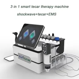 3 in 1 emsその他の美容装備ret cet tecar腰痛衝撃波ディアルミー理学療法スマートテカルセラピーマシン