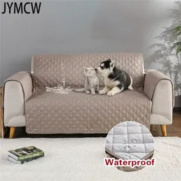Quilted Anti Wear Sofa Covers For Dogs Pets Kids Anti Slip Couch Recliner Slipcovers fåtöljmöbler Skydd 1 2 3 -sits 220617