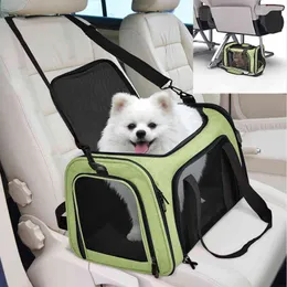 HBP Carrier for Cat Pet Soft Transport Bag Foldable Dog Backpack 4 Open Doors Cat Ventilate Travel Bag Pet Supplies 220810