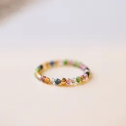 Frauen Ring Sommer Kristall Perlen Vintage Ringe Neue Koreanische Frauen Schmuck Temperament Zubehör Süße Ästhetische Geschenk