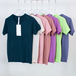 2022 odzież damska do jogi Swiftly 1.0 2.0 Tech panie sportowe koszulki z krótkim rękawem t-shirty odprowadzające wilgoć dzianina wysoka elastyczność fitness modne koszulki ubrania chothing