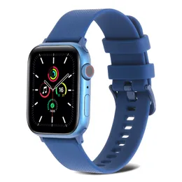 Apple Watch Ultra 49mm Band Iwatchシリーズ8 7 6 5 4 3 2 SE 38mm 40mm 45mmユニバーサルカラフルストラップスマートウォッチウォッチ交換用ブラックUS US UK AU