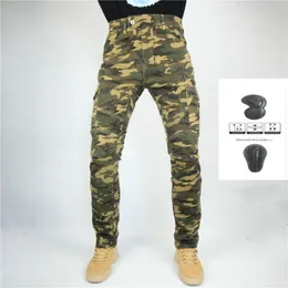 Motorcycle Apparel Komine Jeans Camouflage Men Pants The Standard Version Car Ride Trousers Pant Obscure Motorcycles Protective Gear