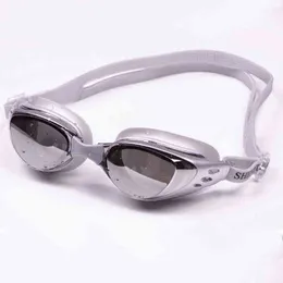 جديد متعدد النظارات نظارات السباحة نظارات السباحة مكافحة الضباب uv الذكور الإناث بركة الرياضة ماء سيليكون معكوسة نظارات السباحة G220422