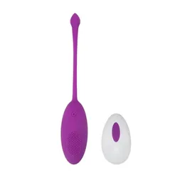 Kvinnlig trådlös kontroll Masturbator Bullet Egg Electric Vibrating Clitoris Stimulator Vaginal Massage Ball Sex Toys For Woman 220425