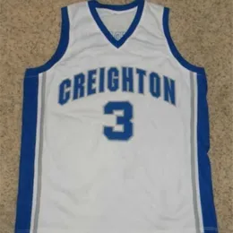 Xflsp 2012–13 #3 Doug McDermott Creighton Bluejays Retro-Basketballtrikot mit beliebiger Nummer und Namen