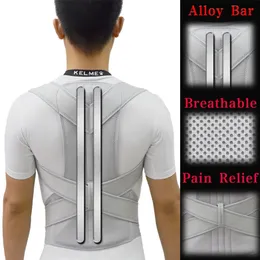 Alloy Bar Posture Corrector Scoliosis Back Brace Spine Corset Shoulder Therapy Support Posture Correction Belt Orthopedic Back 220726