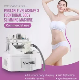 محمولة V9 Vela Body Body Sculpting Cavity Cavity Machine Machine Machining Massager Sellulite إزالة الوجه الوجه