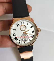 Mest sålda multistyle UN herrarmbandsur New Marine Manufacture Rom digital 266-67-3/43 Auto Date Rose Gold 45 mm urtavla mekaniska Automatiska Herrklockor