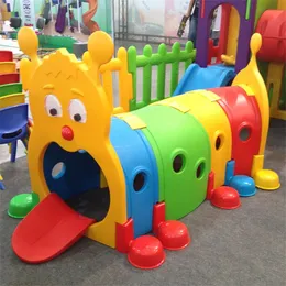 子供たちは子供の屋内遊び場子供屋外プラスチック学校トンネルおもちゃ 1404 E3