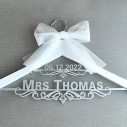 Personalisiertes Hochzeitskleid, individuelles Brautpaar, Name, Datum, Brautgeschenk 220608