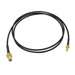 إكسسوارات الإضاءة الأخرى 1pcs SMA أنثى جاك الحاجز إلى CRC9 الذكور موصل الموصل RG174 RF Coaxial Coax Extension Jumper Pigtain 10