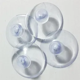 10PCSet 35 mm grzyba głowa Sucker Pvc Tank Transparent Glass Perforowane Przełomowe Ssanie Kubki Wystrój Wysp Widdowy samochód 220527