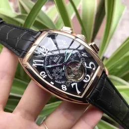 Relógio de luxo masculino 2022 Os novos relógios serão o relógio mecânico automático Menes Movimento de 6 pinos