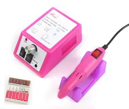 Tırnak Parlatıcı 20000RPM Tırnak Matkap Makinesi Nail Art Ekipmanları Elektrikli Manikür Dosya Sanding ile Pedikür Kitleri