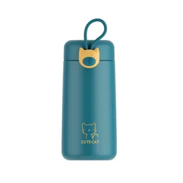 Bottiglie d'acqua carine e semplici tazze thermos 304 cartone animato in acciaio inossidabile carini tazze d'acqua sportive coreane portatili270ml