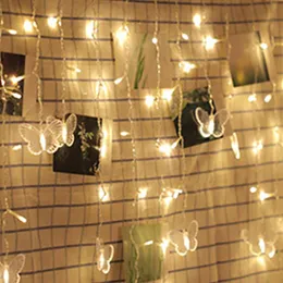 Strings Butterfly LED Garland Curtain Light