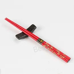 Bro Shape Chopstick Holder Solid Core Chopsticks Fork Supporthållare Keramiska Dinnerware Stativ Hem Kök Tools BH6337 TYJ