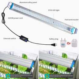 rium illuminazione a LED EUUS Plug Plant Fish Tank tic Slim Grow Lampe 18283848CM Y200917