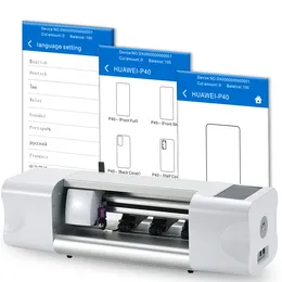 Printer CH310 Automatic screen protector film cutter Hydroge Making Machine Cutting Plotter for iphone Mobile Phone Protector