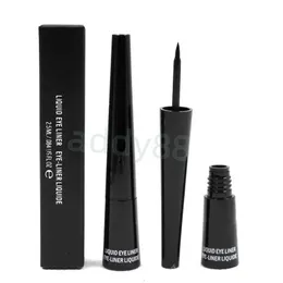 Słynna marka m Eyeliner Makeup Waterproof ciekłego oka chłodny czarny długotrwały długopis z twardym pędzlem 2,5 ml