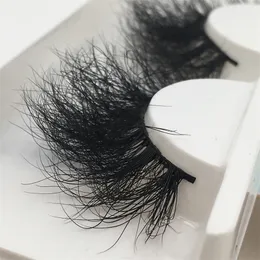 Red Siren Fluffy Short Messy Wispy Natural 10mm18mm Hamdmade Real 3D Mink Makeup Makeup Lashes 220623