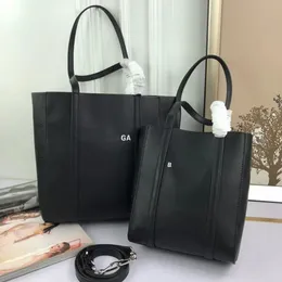 Yeni Gündelik Tote Marka Lüks Kadın Çanta Omuz Kayışı ile Çantalar Çapraz Body Calfskin Yumuşak Malzeme Paris Alışveriş Çantası 2 Boyut