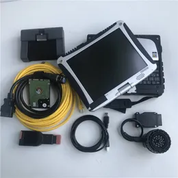 2021.12 new For BMW ICOM A2+B+C Diagnostic & for BMW Programming Tool with icom a2 1TB HDD Installed in cf-19 i5 laptop